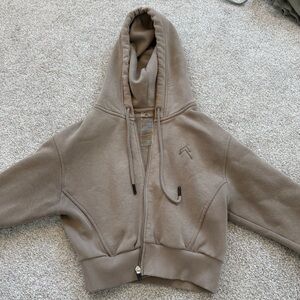 Oner Active Classic Lounge Cropped Zip
Through Hoodie Minky